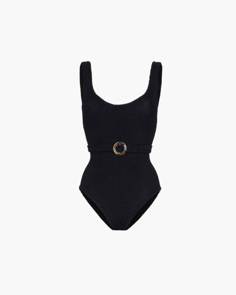 ONE-PIECE SWIMSUIT WITH BELT