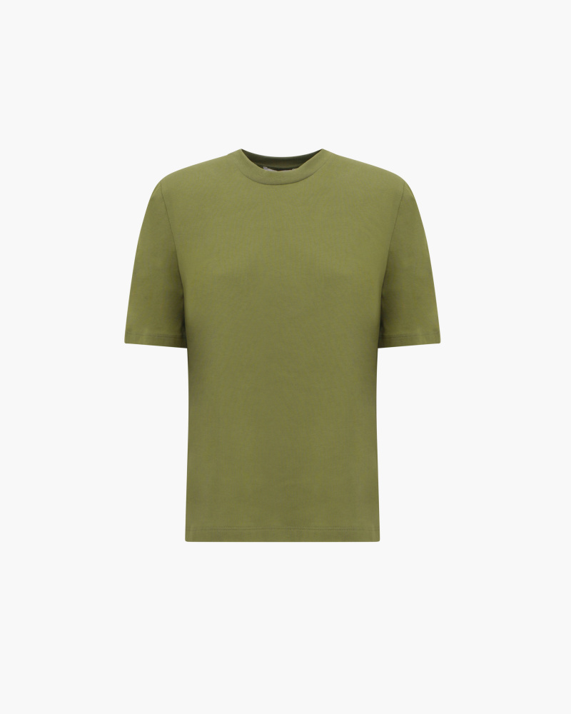 T-SHIRT WITH PADDED SHOULDERS