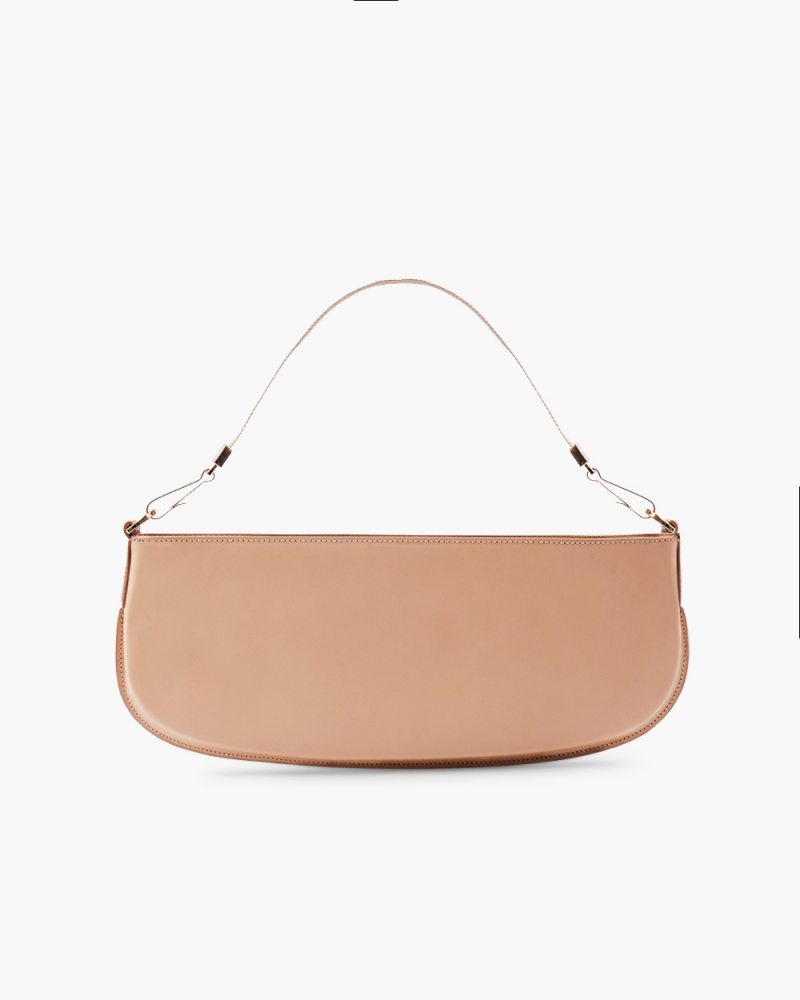 SMOOTH LEATHER BEVERLY BAG