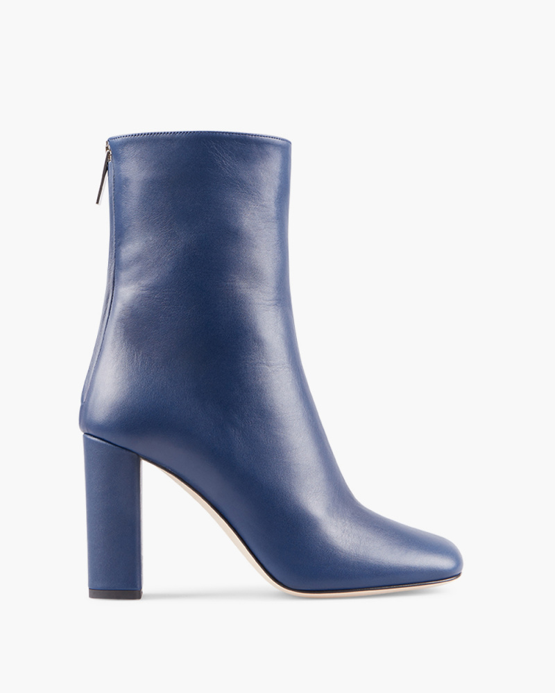 SQUARED TOE ANKLE BOOTS