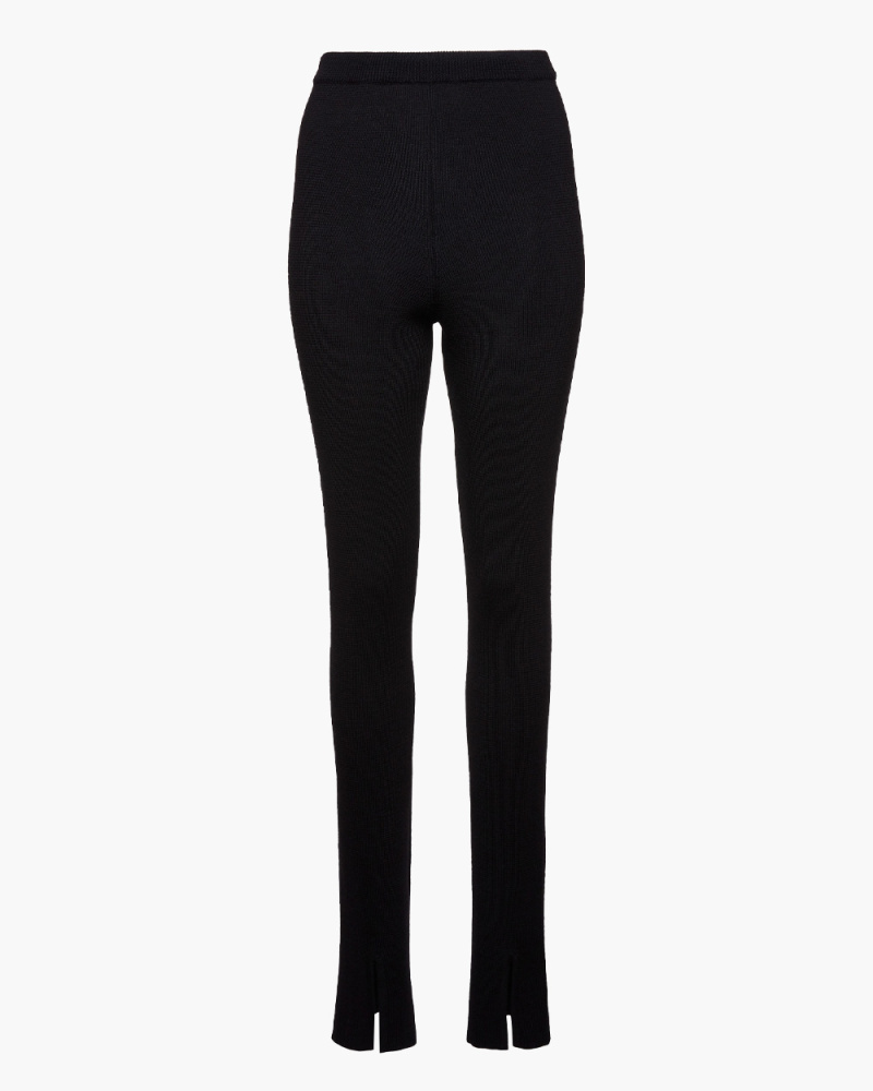 LEGGINGS WITH ANKLE SLIT