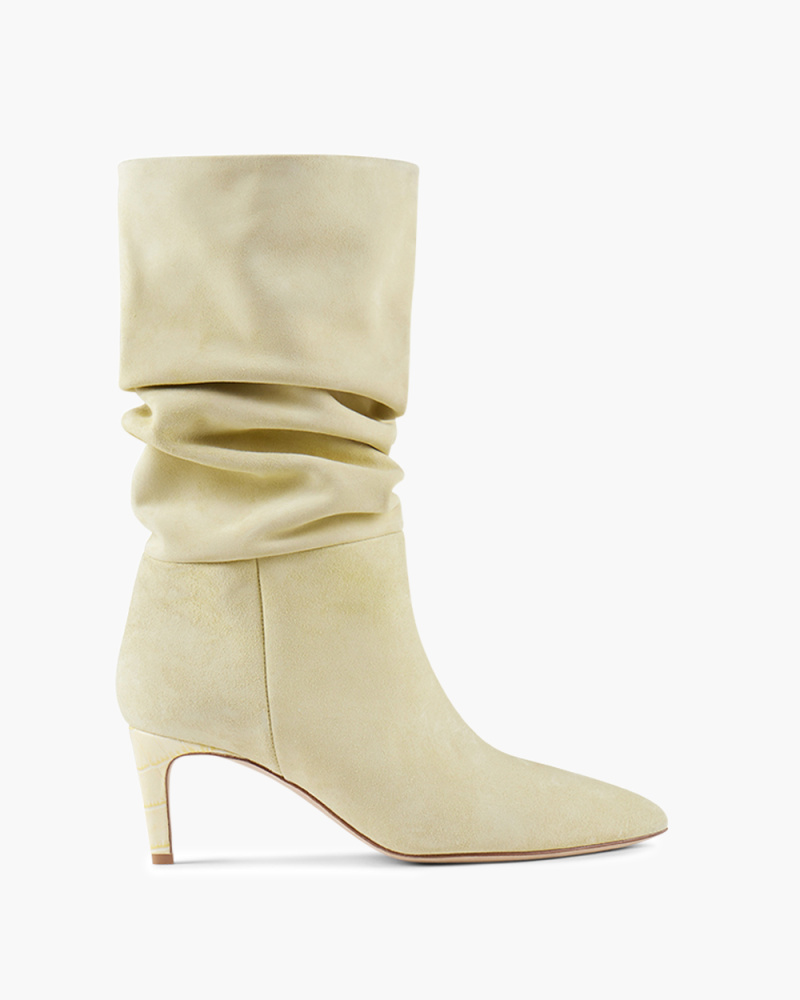 SLOUCHY BOOTS IN SUEDE