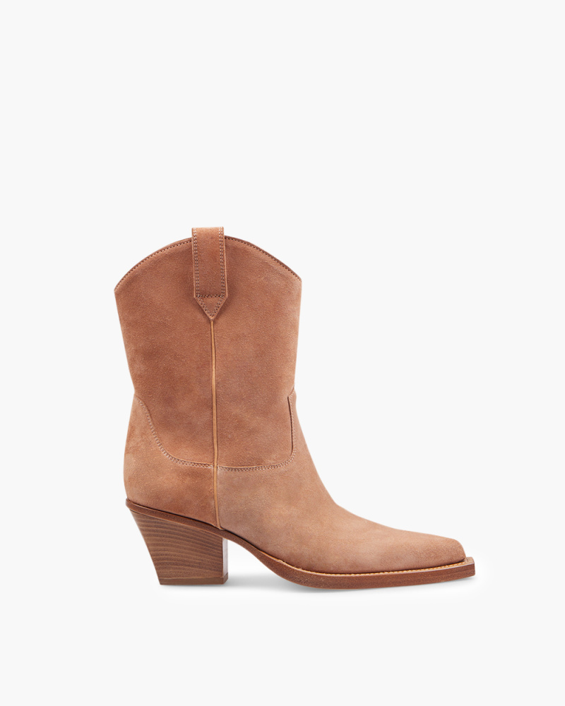 SHARON SUEDE ANKLE BOOTIES