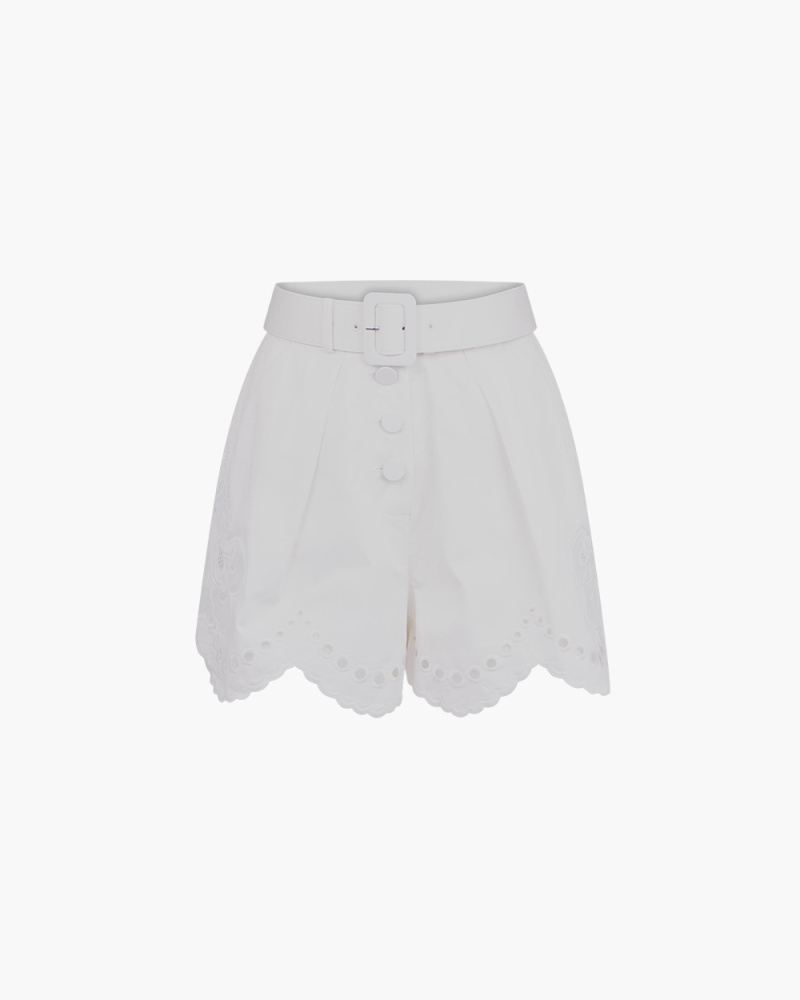 SHORTS IN PIZZO BRODERIE