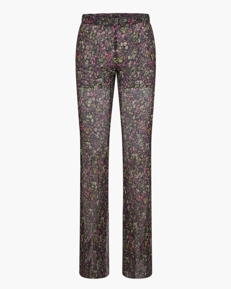 PRINTED TULLE PANTS