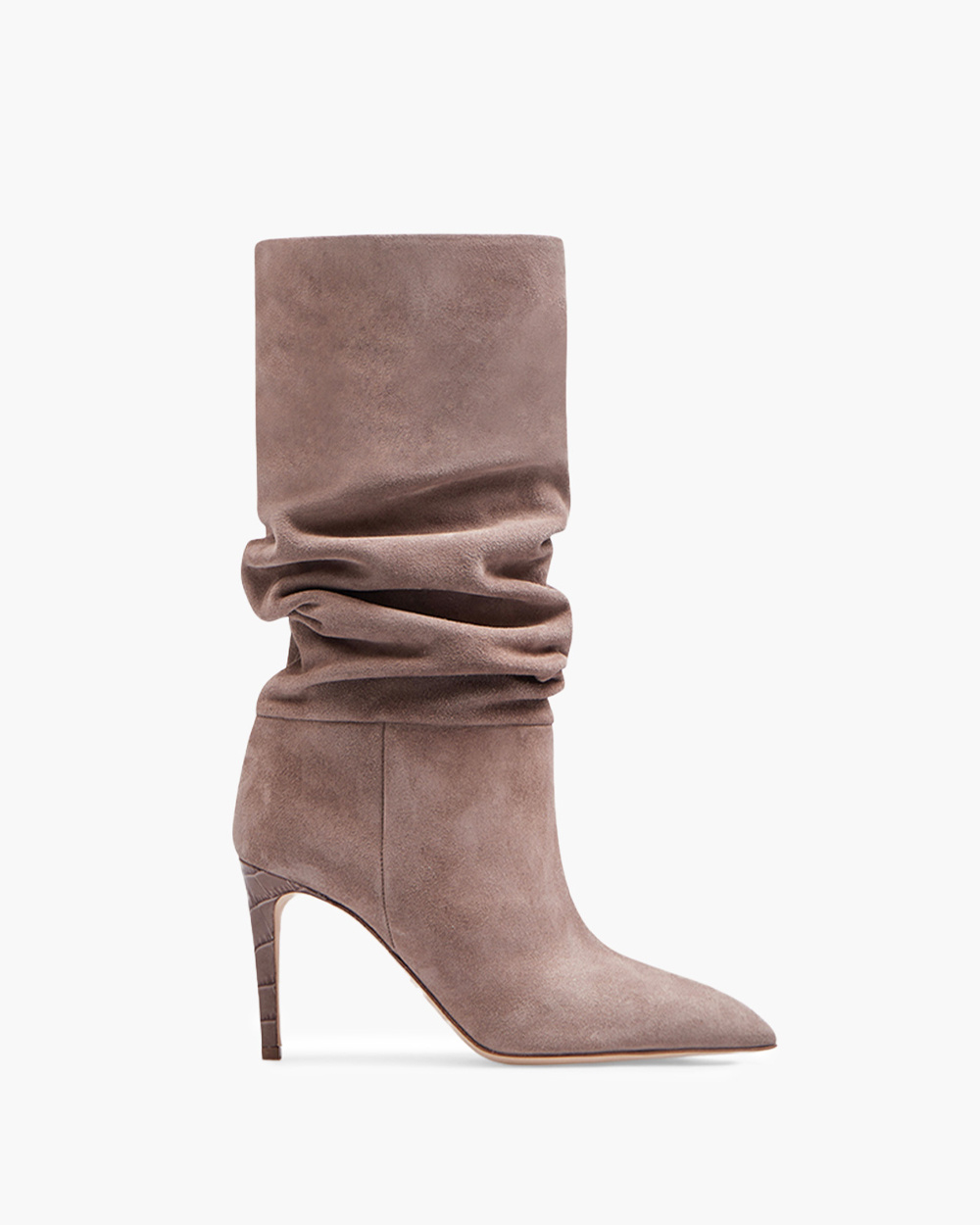 SLOUCHY BOOTS 85 MM IN SUEDE