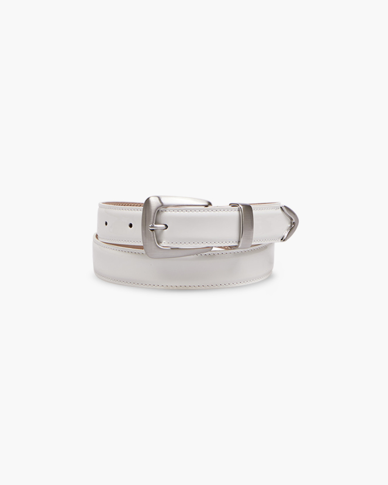 BENNY BELT WITH SILVER BUCKLE