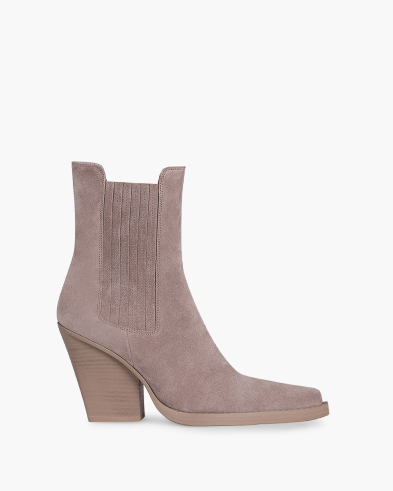 SUEDE DALLAS ANKLE BOOTIES