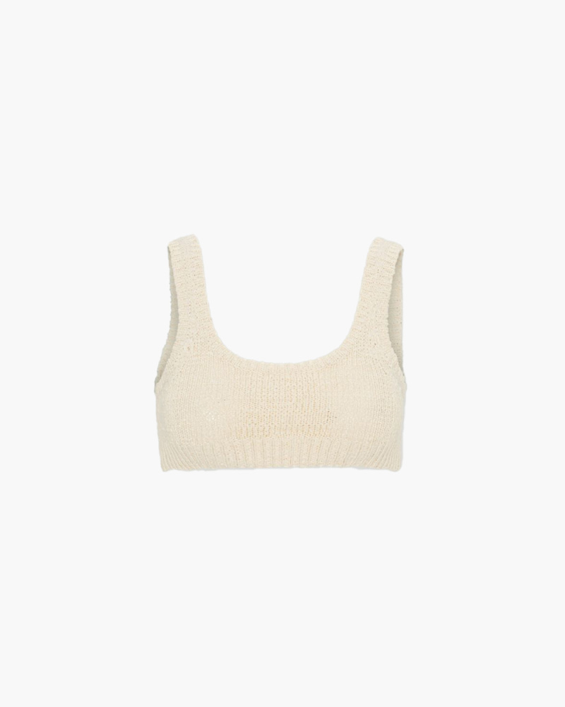 BIRDY COTTON KNIT TOP