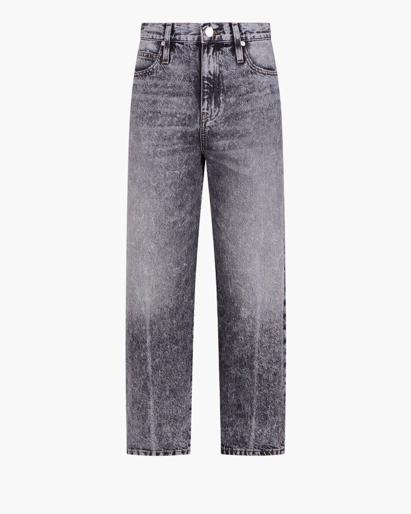 HIGH-RISE BARRELL JEANS