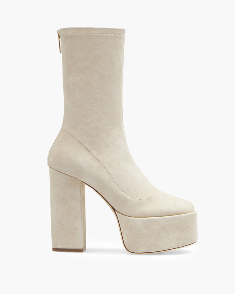 LEXI SUEDE ANKLE BOOTS WITH...