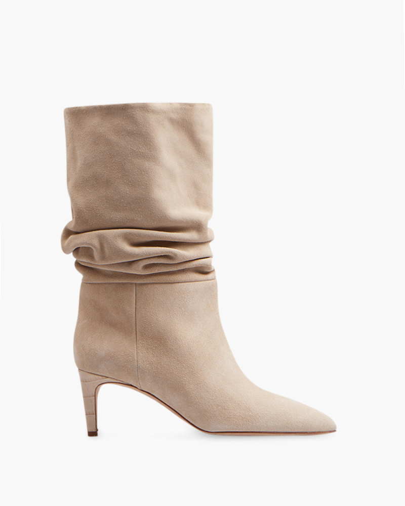 STIVALE SLOUCHY IN SUEDE