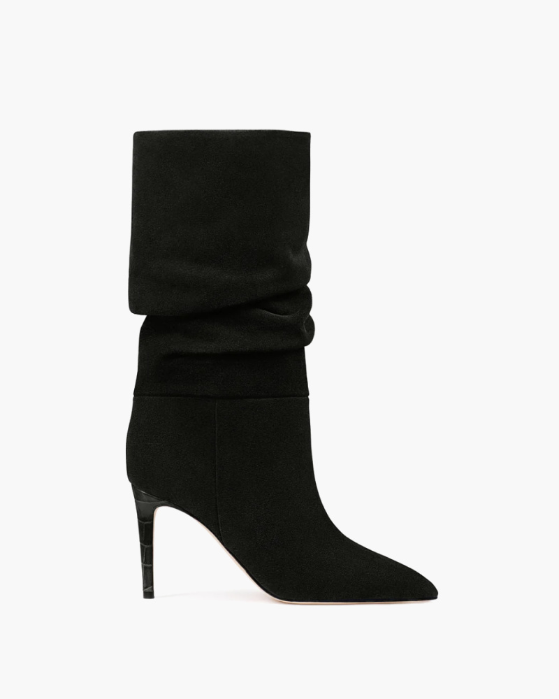 SLOUCHY BOOT BLACK