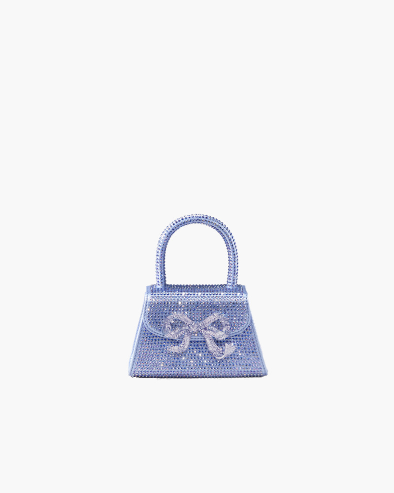 THE BOW BLUE MICRO BAG WITH...