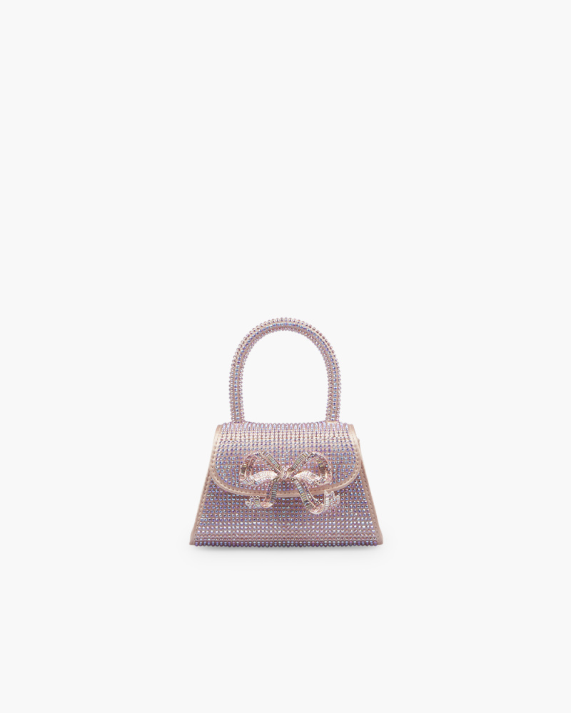 THE BOW PINK MICRO BAG WITH...