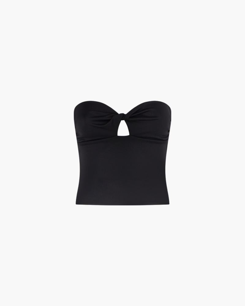 LUCILLE TOP BLACK BY ANDAMANE