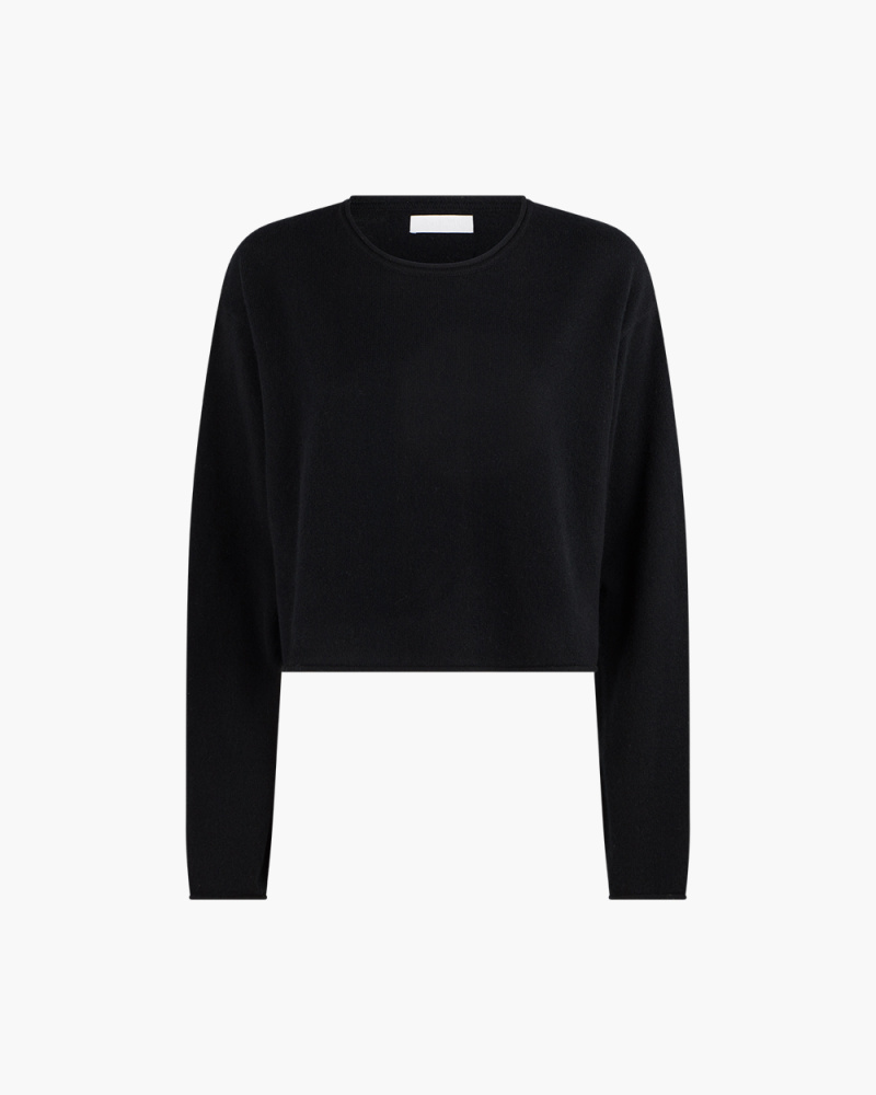 CROPPED PULLOVER LANCE BLACK